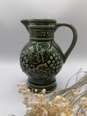Vintage Revol La Porcelaine France 75cl Wine Pitcher